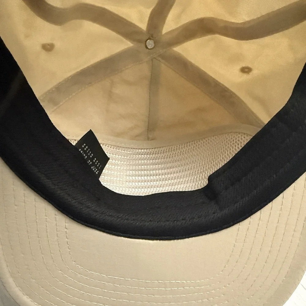 100 Thieves Baseball Hat Cap Foundations Nylon‎ Snapback Unstructured Dad Beige